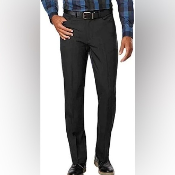 Greg Norman Ultimate Black Travel Pants - Picture 1 of 7